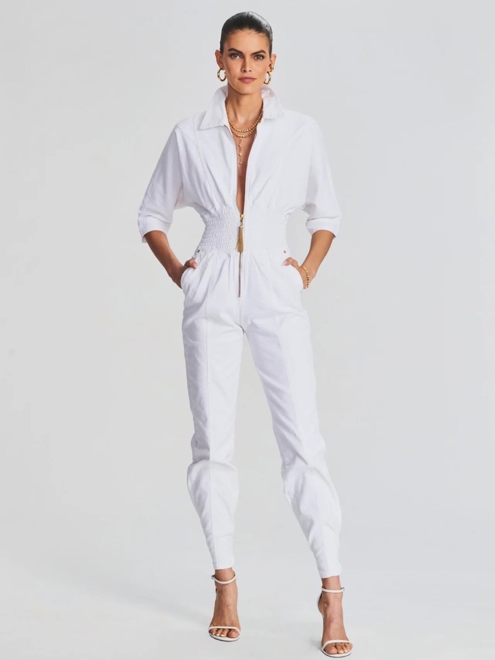 Retrofete Ellis Jumpsuit Size Large New With Tags
